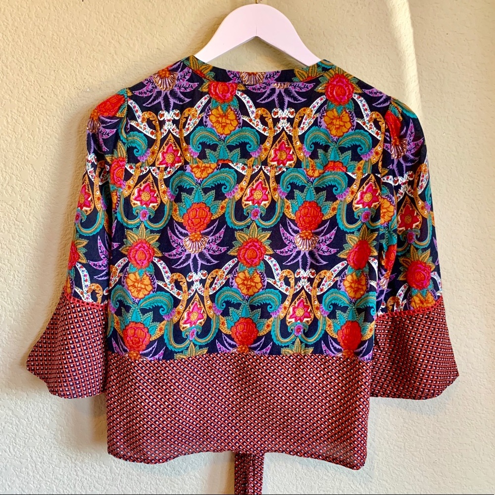 ANTHROPOLOGIE Maeve Boho Top - Picture 2 of 8